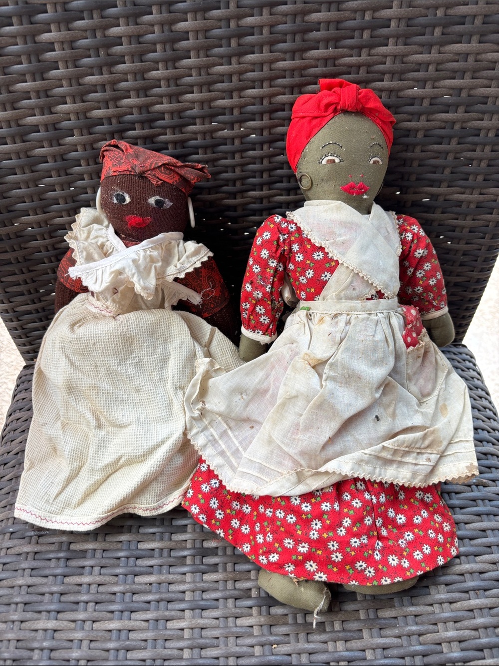 Vintage mammy dolls